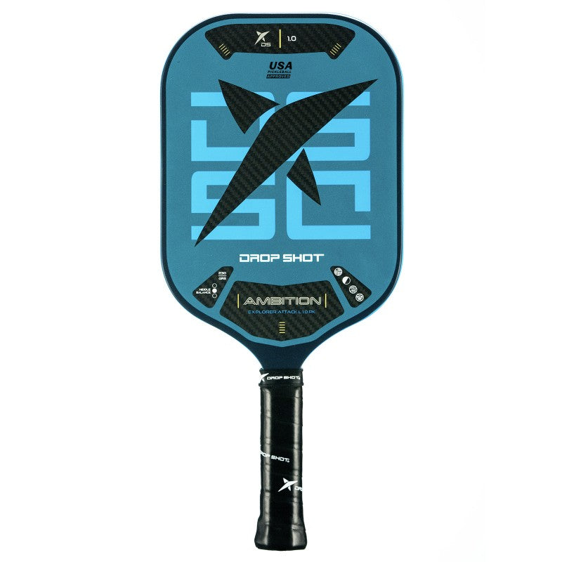 ピックルボール　パドル　Drop Shot AXION Control Drop shot Axion attack 1.0 pickleball paddle Green | Smashinn
